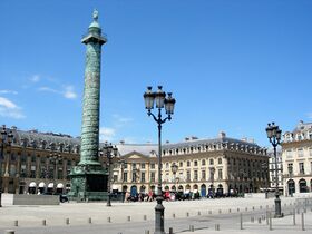 The Place Vendôme with Column